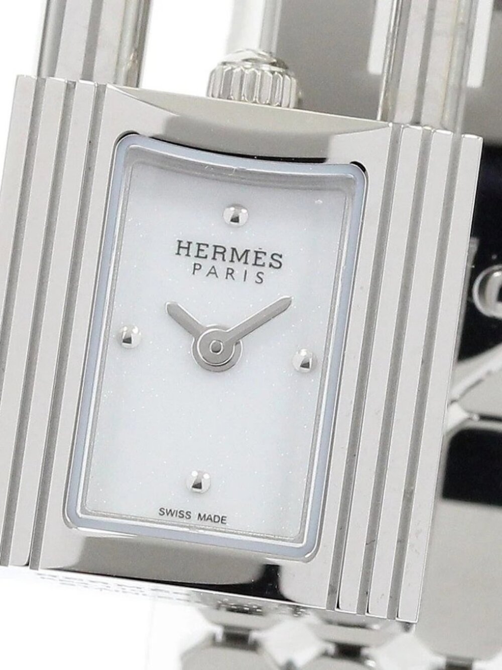 HERMES Kelly watch KE4.110 white Dial Quartz Ladies Watch